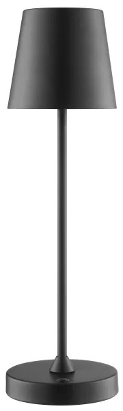 Brilliant - LED dimmelhető újratölthető érintésvezérelt asztali lámpa ELORA LED/2,5W/5V 2700K IP44 fekete