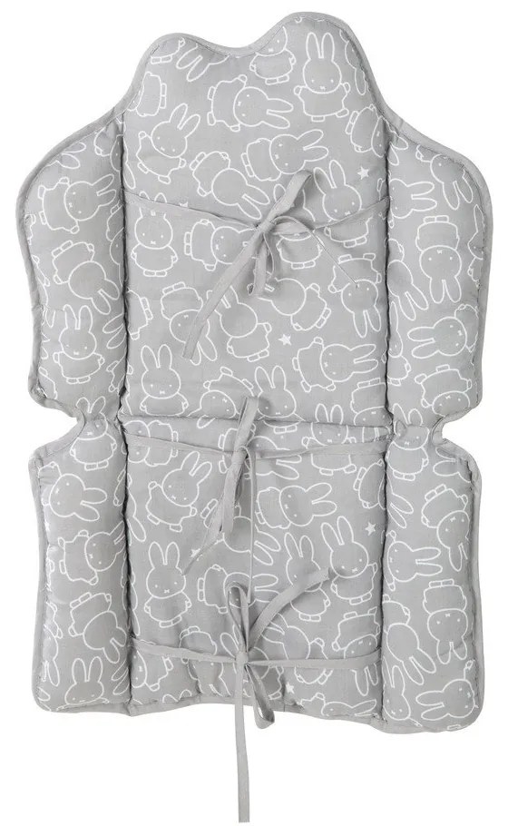 Szürke etetőszék huzat Miffy – Roba