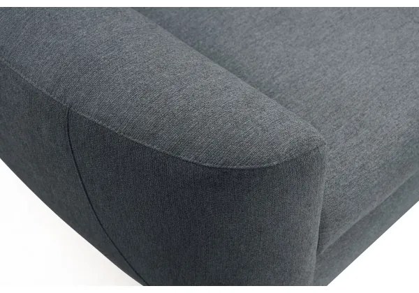 AVESTA háromszemélyes kanapé, antracitszürke