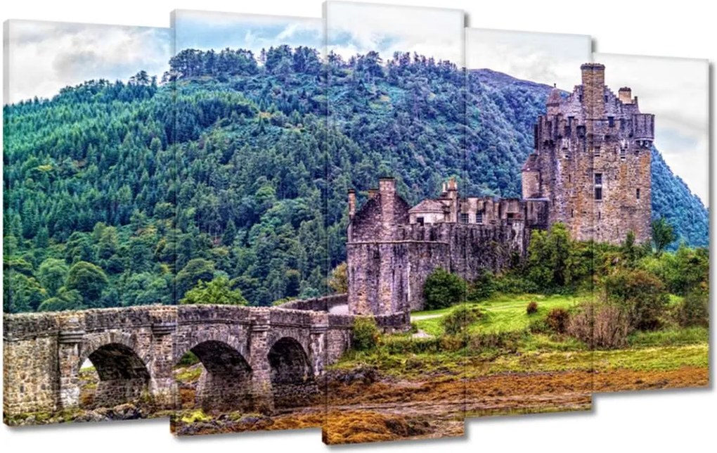 Festmények 100x60 Régi kastély