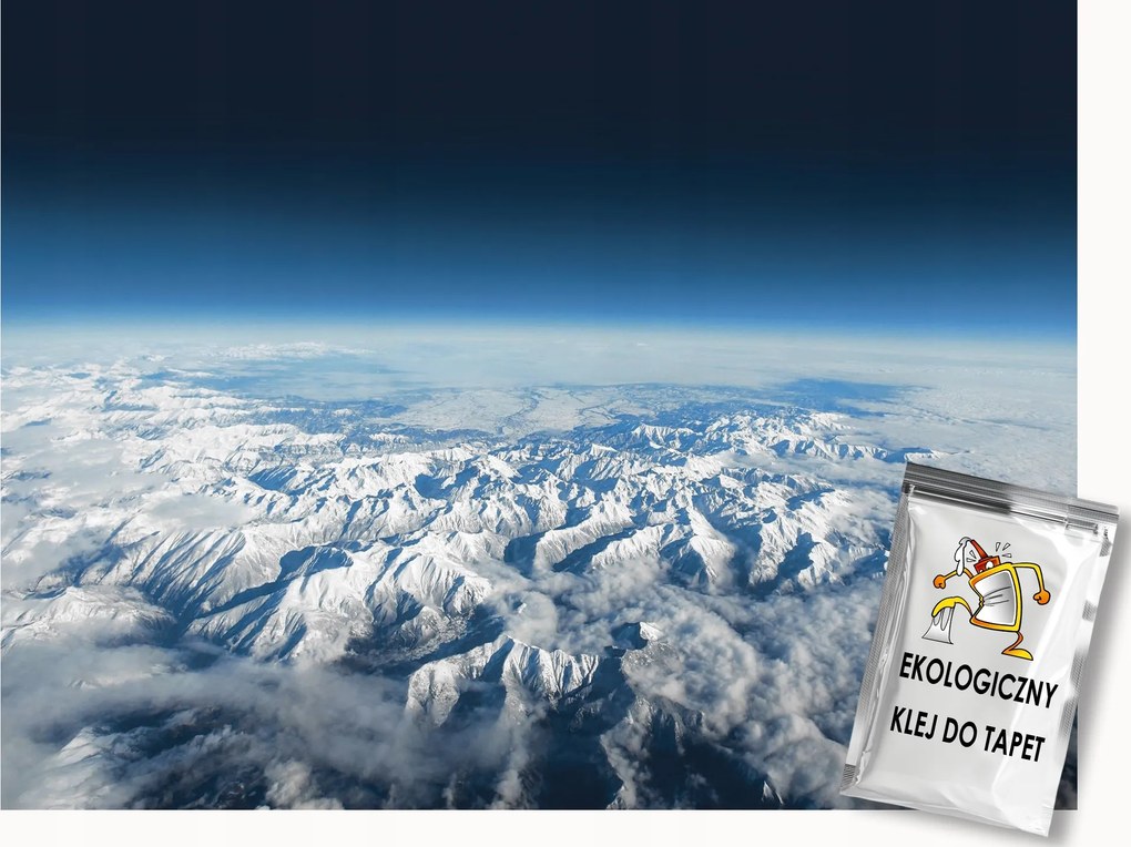 Fotótapéta Flizelina Tájkép Hegyek Kilátás a madár repüléséből 350x250 ragasztó