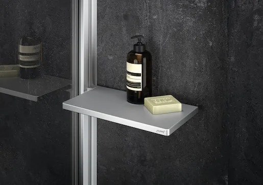 Hüppe Select+ polc ezüst színű matt SL2101087