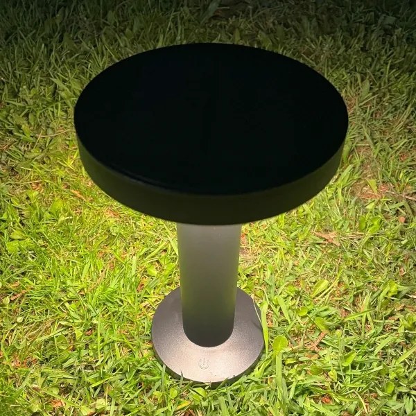 Zuma Line DT33611 - CARLI LED napelemes lámpa 2W, 2000 mAh, IP44 fekete