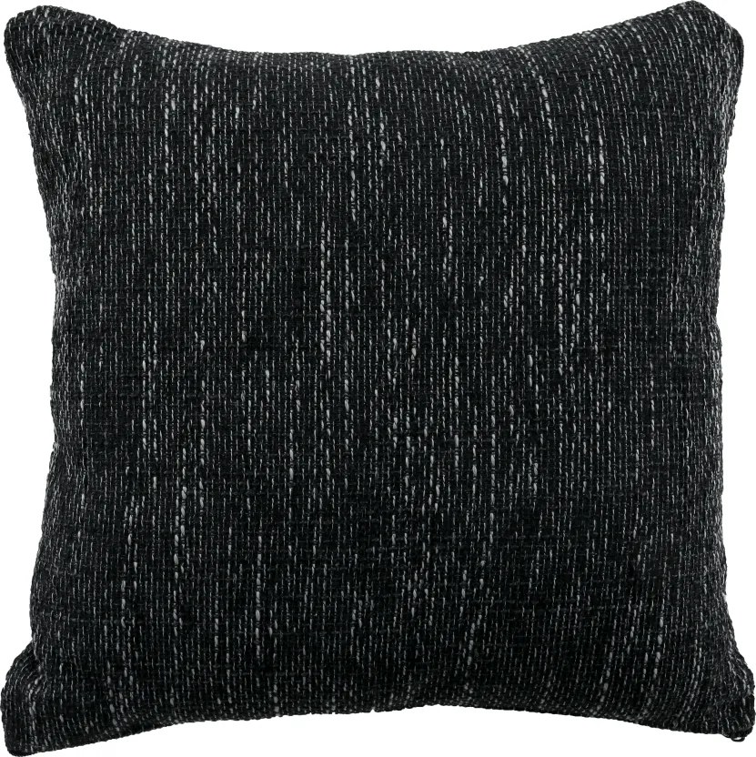 Ülőgarnitúra, fekete/fekete melír, TONIKS