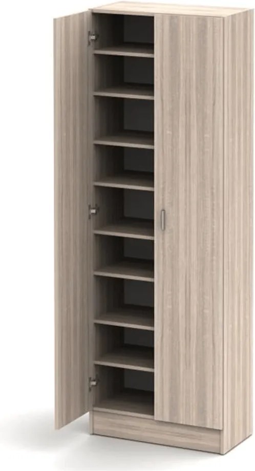 Cipősszekrény, tölgy sonoma, MARINA