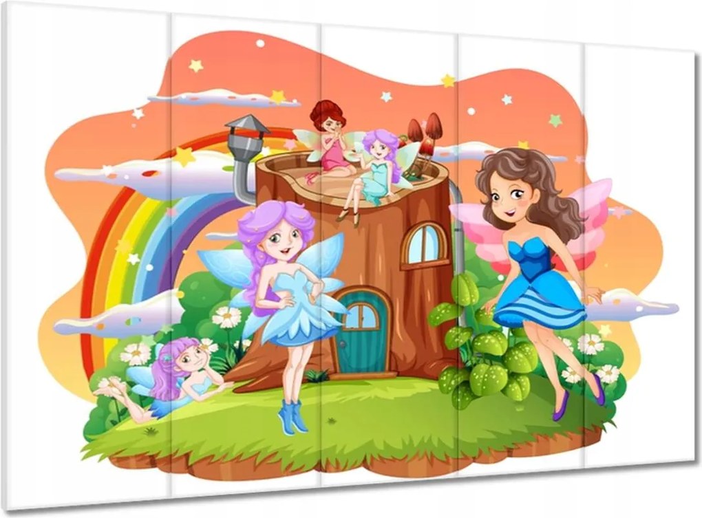 Vászonkép 100x70 Tündérek egy varázslatos világban