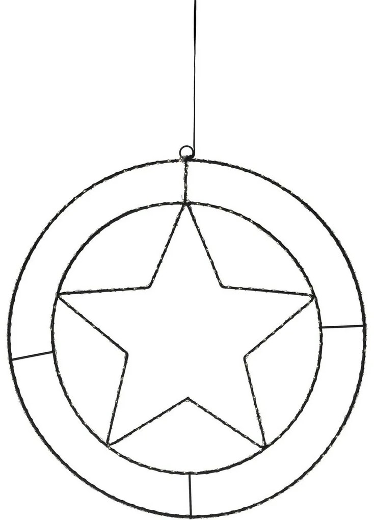 Trinket Star karácsonyi lógó LED dekoráció 270 LED, 52 cm