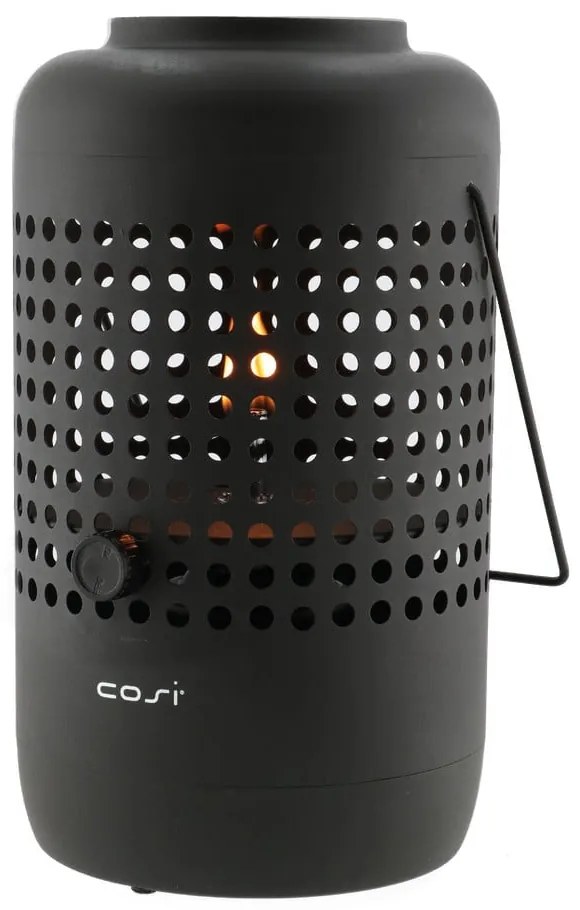 Drop fekete gázlámpa, magasság 37 cm - Cosi