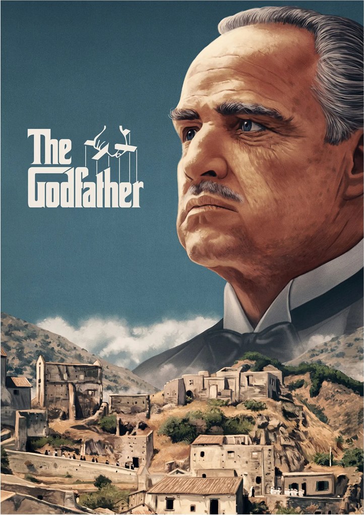 Poszter The Godfather A keresztapa M. Brando