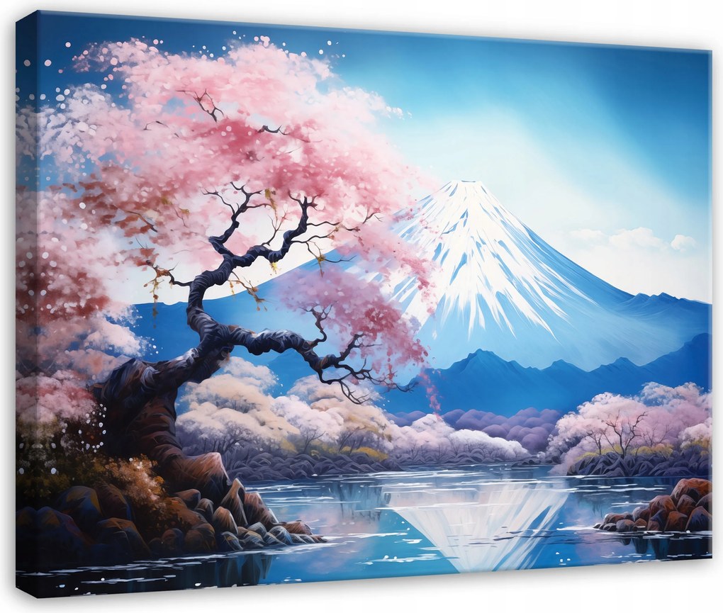 Vászonkép Hegyek Tájkép Természet Tájkép Hálószoba Nappali Vászon 120x80