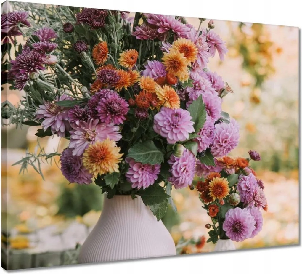 Vászonkép 50x40 Virágkompozíció