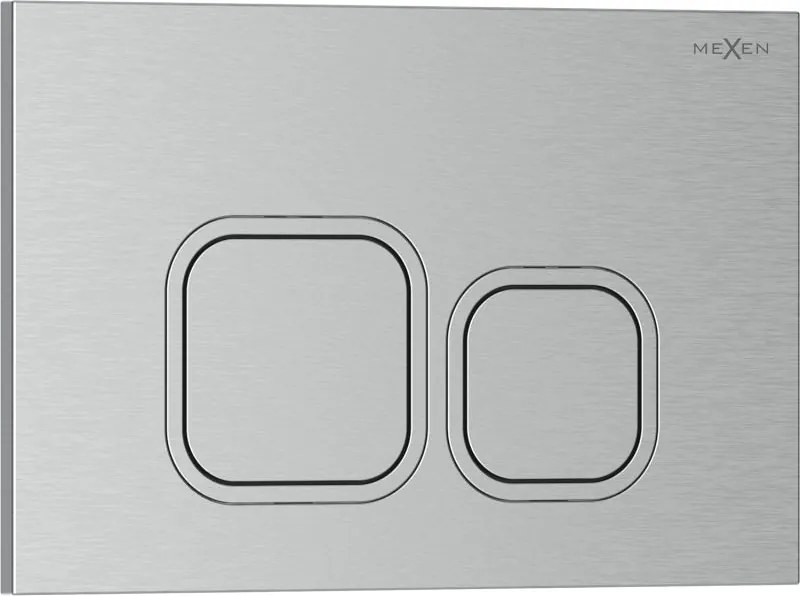Mexen Tex 03 öblítőgomb, matt nikkel - 6103-10