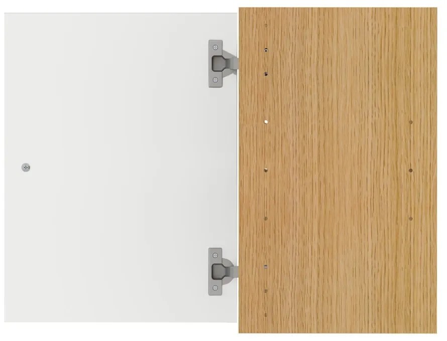 Fehér ajtós modul 33x43 cm Z Cube - Tenzo