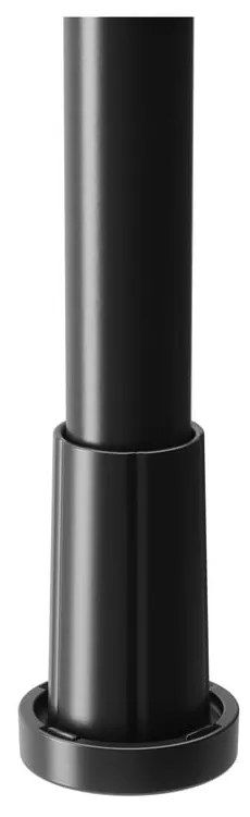 Matt fekete acél függönyelválasztó keret Anywhere – Umbra