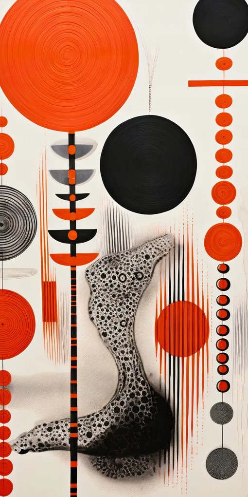 Poszter 50x100cm Kontrasztos Kozmosz