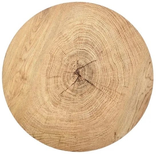 Kávésasztal BROOKLYN 45x45 cm fekete/bézs