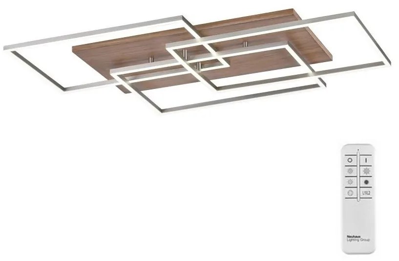 Paul Neuhaus 8330-79 - LED Dimmelhető felületre szerelhető csillár PALMA 3xLED/12W/230V + távirányító