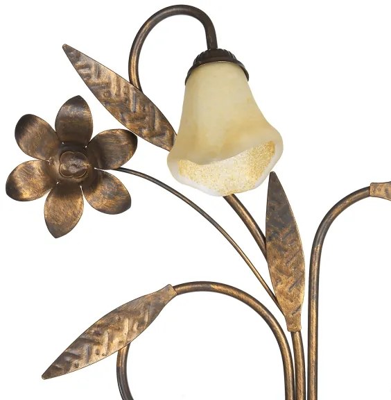 ONLI - Fali lámpa ALGA 3xE14/6W/230V bronz