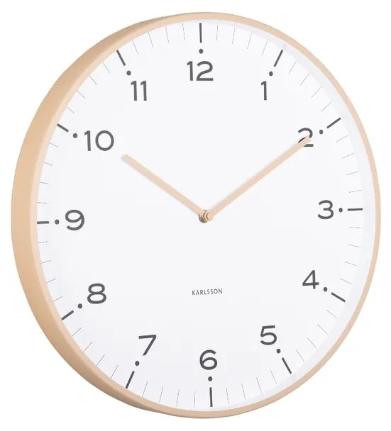 Karlsson 6011SB design falióra bézs, átmérő 40 cm