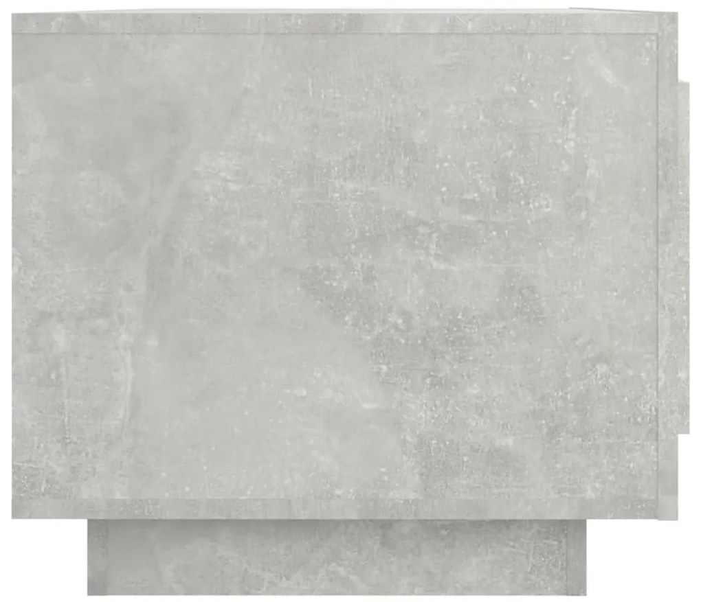 Betonszürke szerelt fa dohányzóasztal 102x 50 x 45 cm