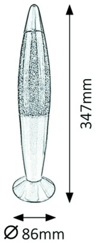 Rabalux 7008 Glitter Rainbow dekoratív lámpatest