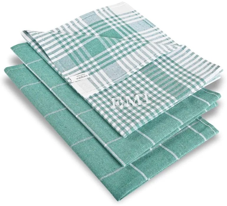 Ajándék - EMI sötétzöld konyharuha