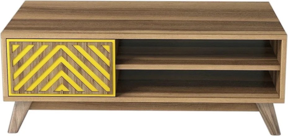 Inci - Walnut, Yellow