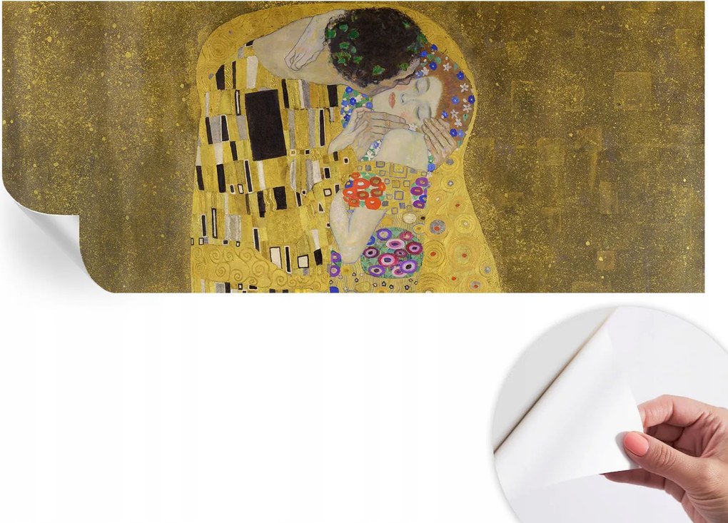 Modern öntapadós fotótapéta falra Szecessziós pár 250x104 cm