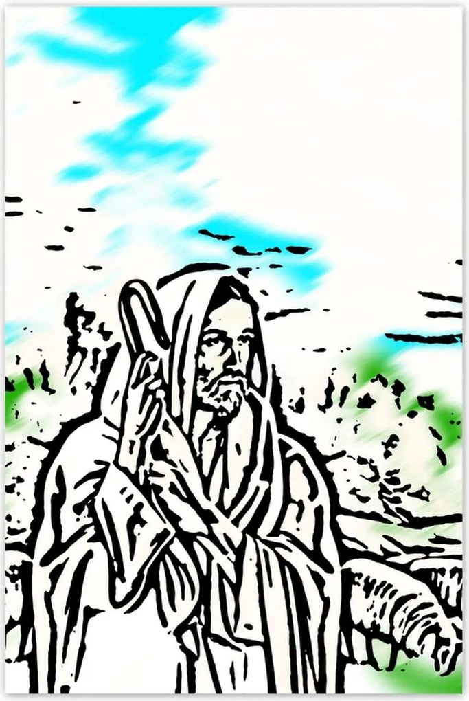 Poszterek 60x90 Jó Pásztor Bárányok