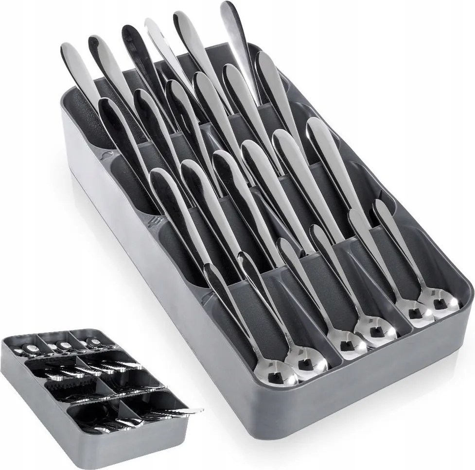 Evőeszköztartó Fiók Utántöltő kanál kés villa konyhai rendszerező