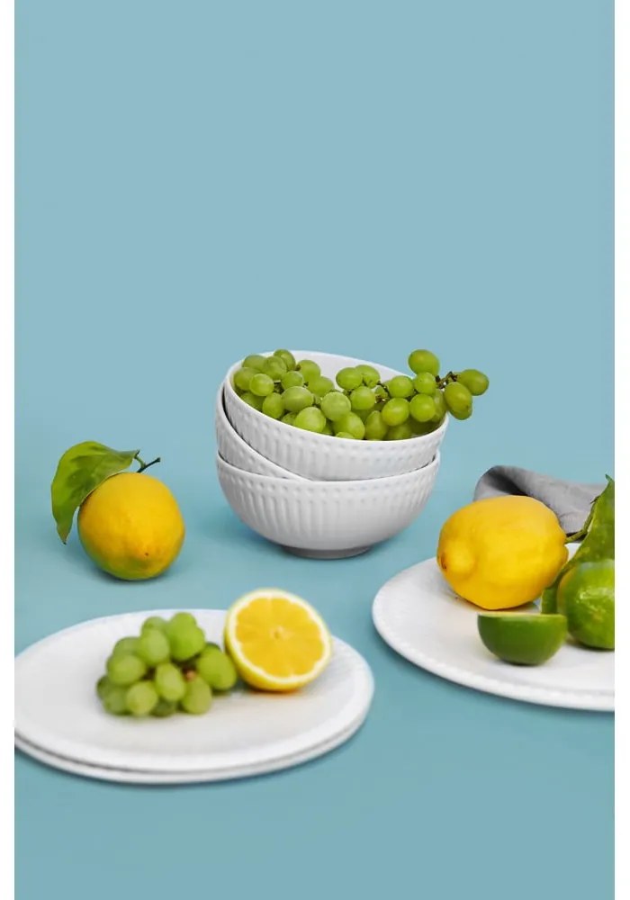 Purita 12 db-os fehér porcelán étkészlet - Bonami Essentials