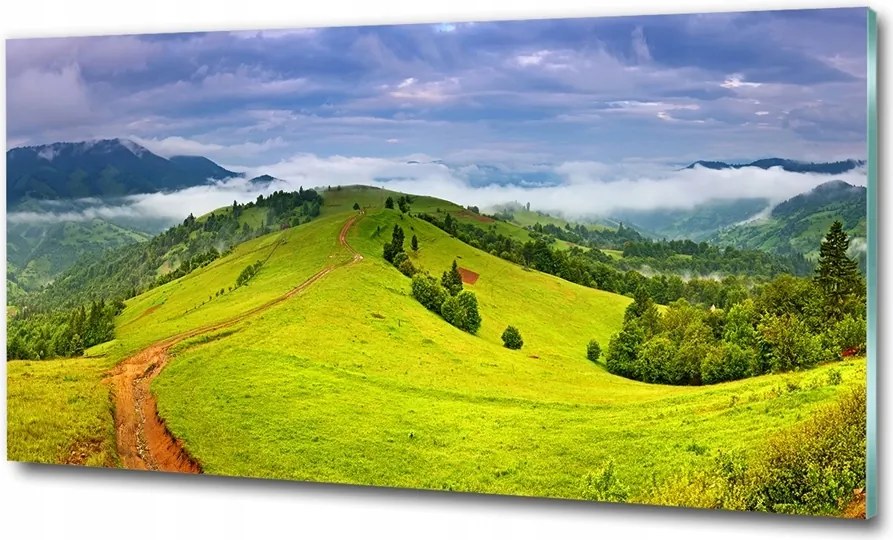 Fotó üvegkép Trópusi tengerpart 125x50