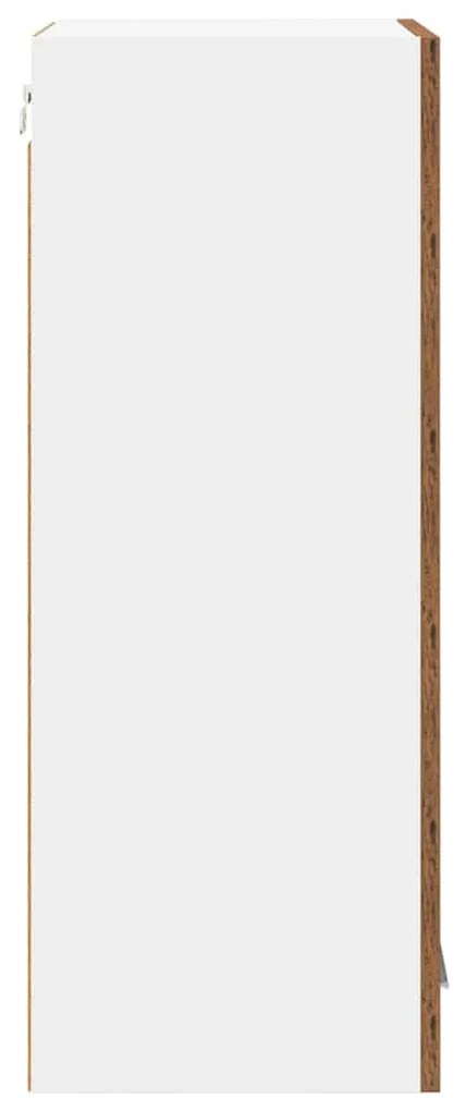 Függő szekrény polcokkal Riga Öreg fa 40 x 31 x 80 cm Faanyag