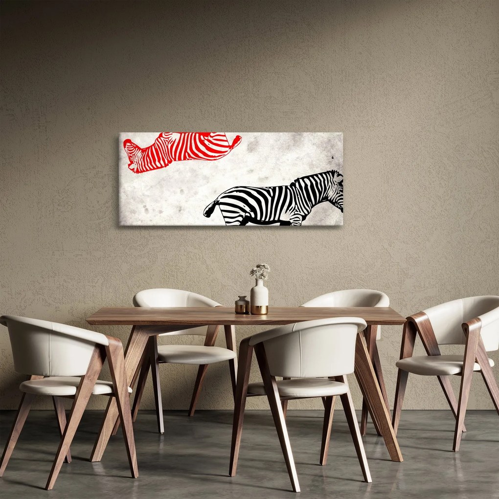 Kép - Zebrák (120x50 cm)