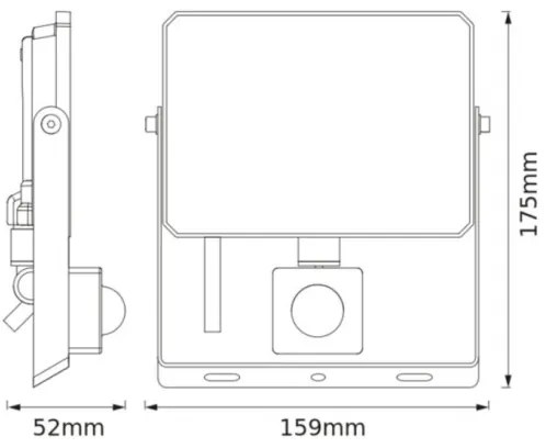 Osram - LED reflektor érzékelővel FLOODLIGHT LED/30W/230V 3000K IP65