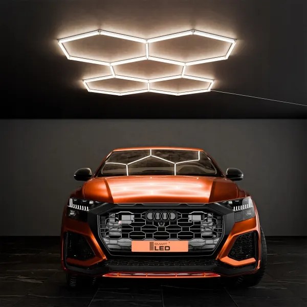 LED mennyezeti lámpa LED/240W/85-265V 4000K 298x209 cm CRI 90 IP44 fehér