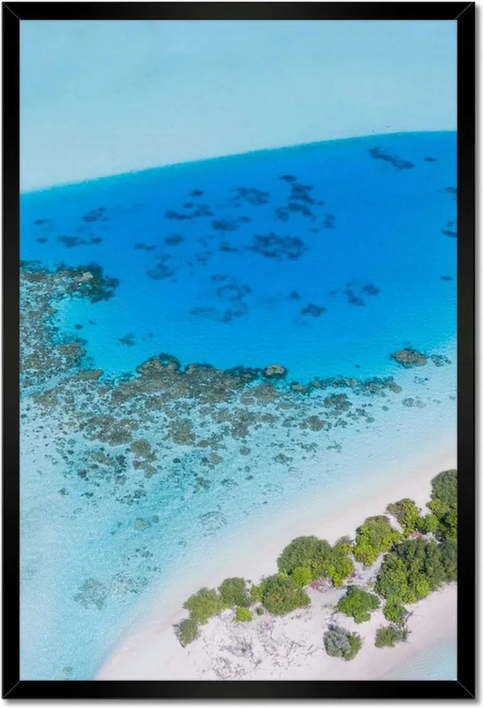 Poszterek keretben 40x60 San Escobar Tengerpart Kilátás