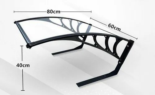 ALDOTRADE Robotfűnyíró fedél, átlátszó, 80 x 60 x40 cm