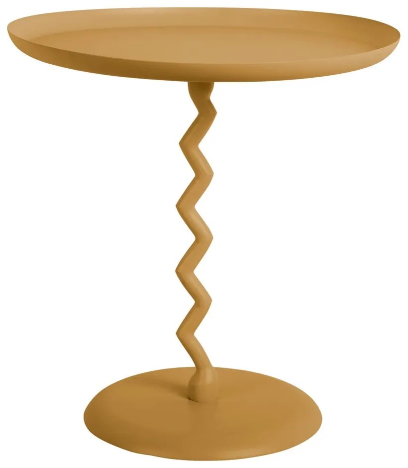 Fém kerek tárolóasztal ø 40 cm Zig Zag – Leitmotiv