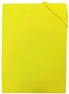 Ágynemű Jersey sárga TiaHome - 120x200cm