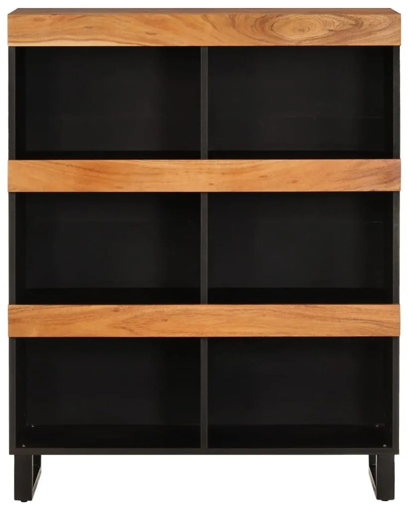 Tömör akácfa tálalószekrény 85 x 33 x 107 cm