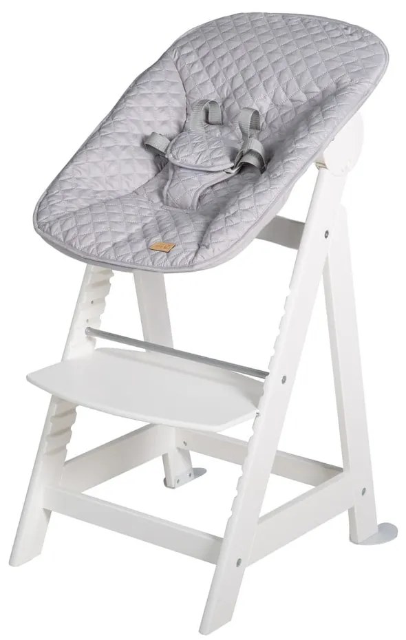 Fehér etetőszék Grow-Along – Roba