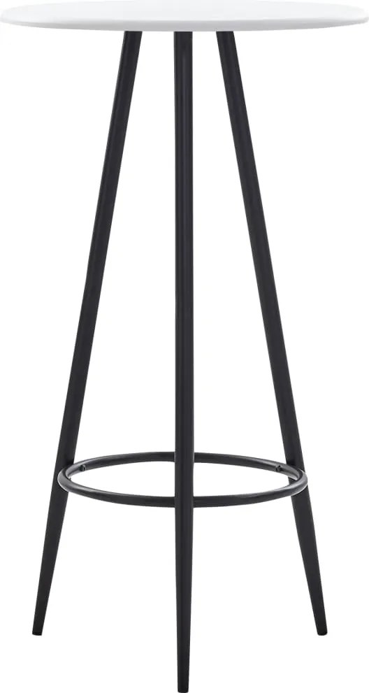 vidaXL fehér MDF bárasztal 60 x 107,5 cm