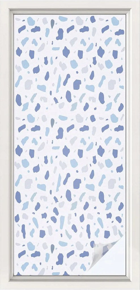 Furnér Ablakfólia Szélvédőre Adatvédelem Kék minták 50x116