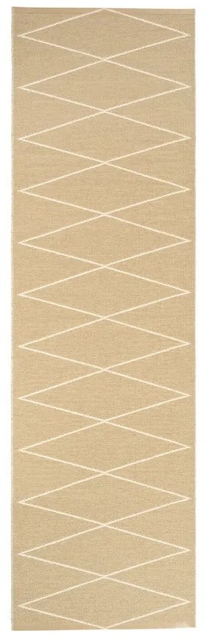 Bézs kültéri-beltéri futószőnyeg 70x240 cm Max Sand – Pappelina