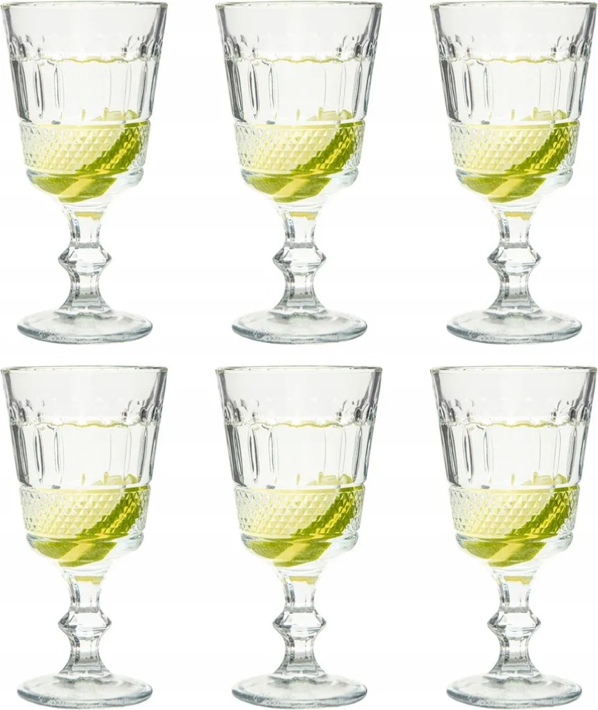 Borospohár szett víz gyümölcslé koktélok dekoráció 6 db 230 ml Legacy