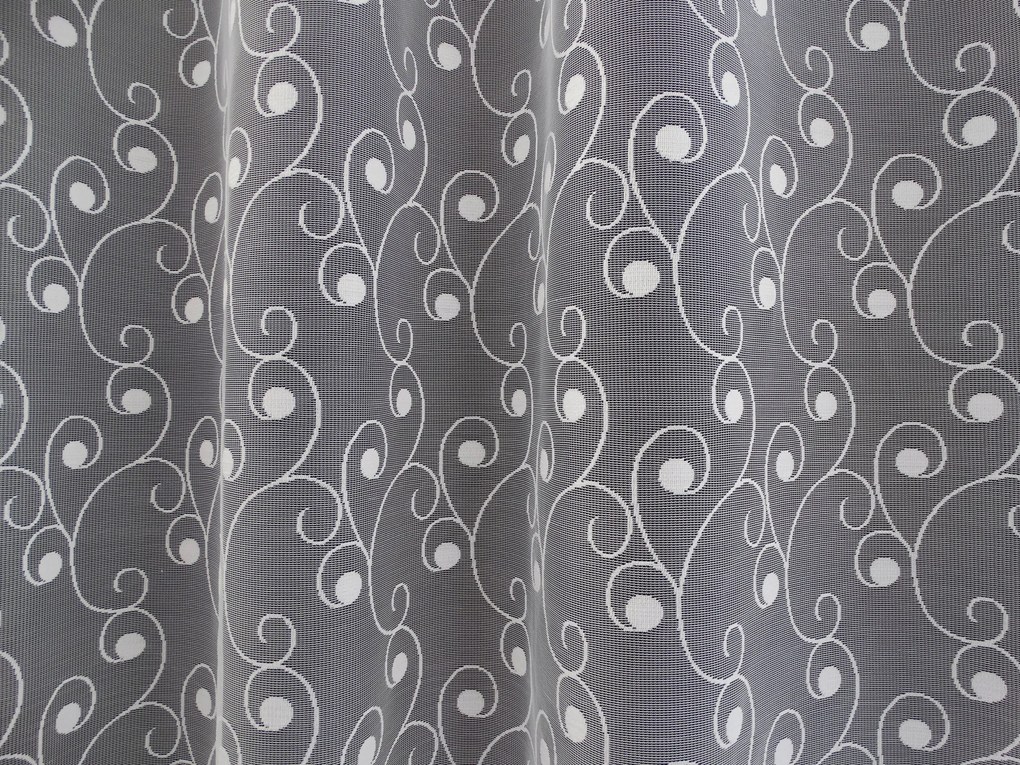 Mg Függöny 618/306 Fehér 500X160 kész Bt lengyel