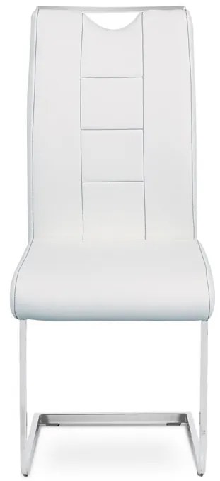 Fehér Ekobőr Étkezőszék. DCL-411 WT