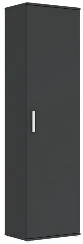 KLARA Polcos Szekrény Antracit Színben.