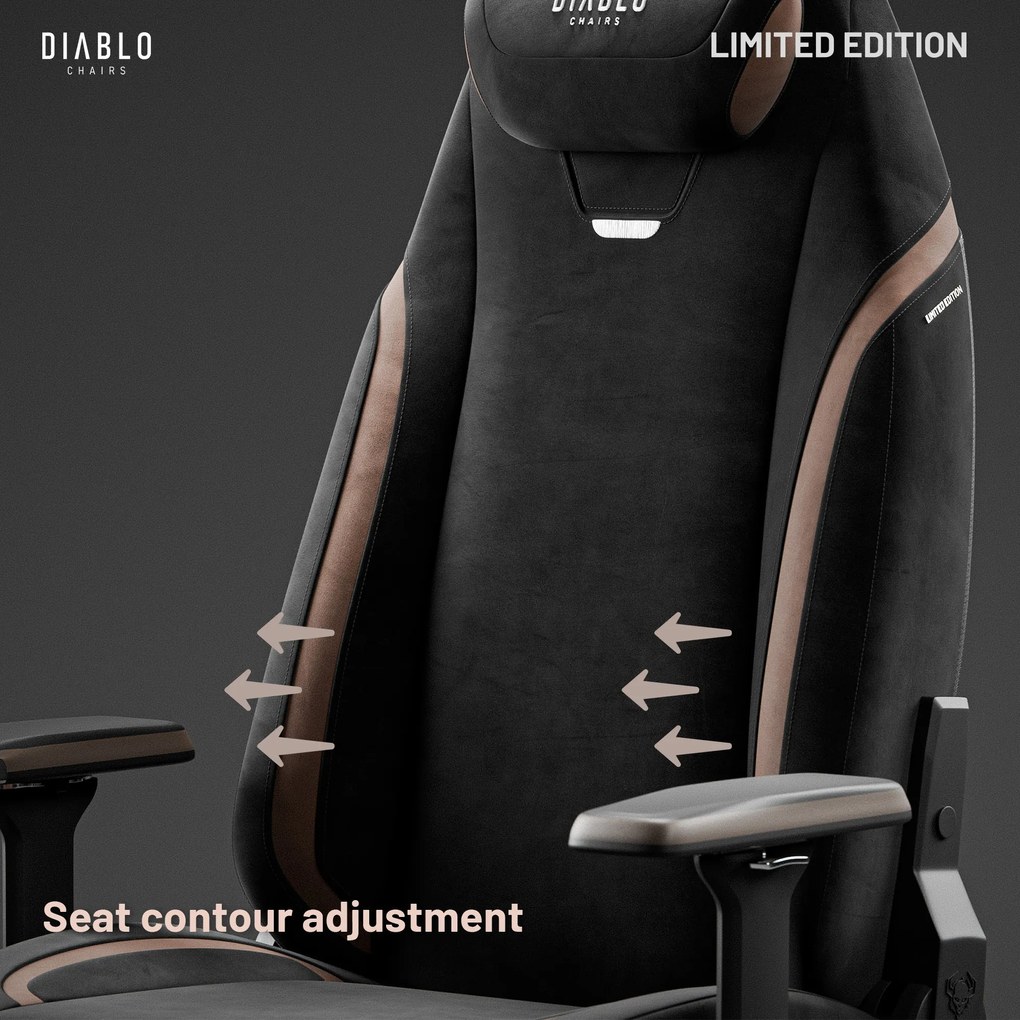 Diablo X-Eye 2.0 Ultra Black Gamer Szék